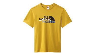 Тениска The North Face Mountain Line T-shirt Жълто | NF0A7X1N76S, 1