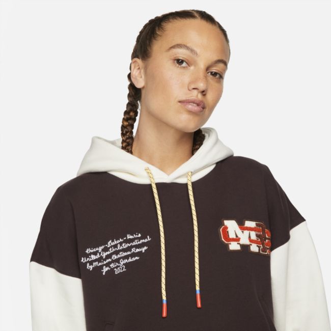 Суитчър Jordan Maison Château Rouge Top Кафяво | DJ9762-203, 0