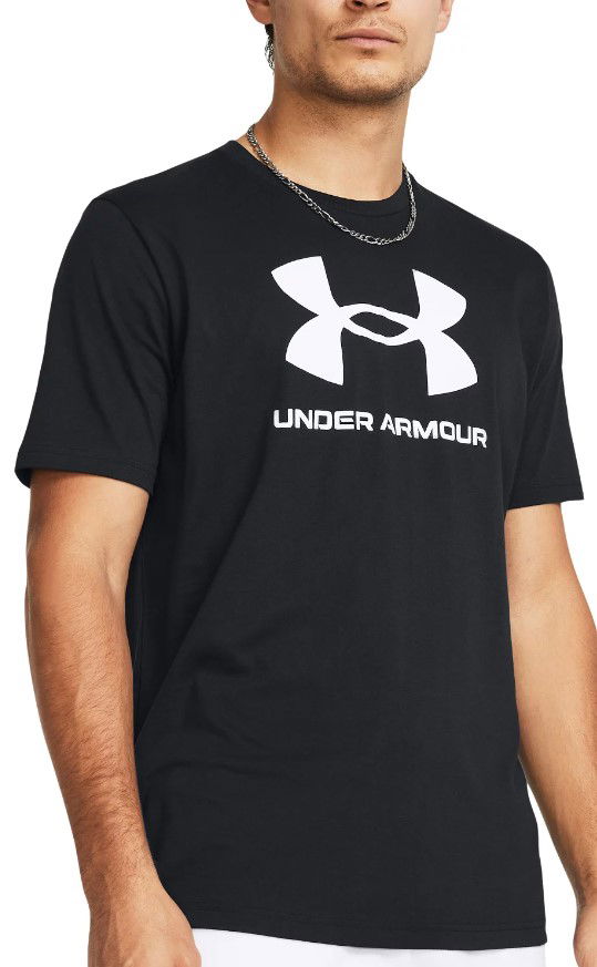 Тениска Under Armour UA SPORTSTYLE LOGO UPDATE SS-BLK Черно | 1382911-001