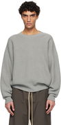 Wool Rib Crewneck Sweater