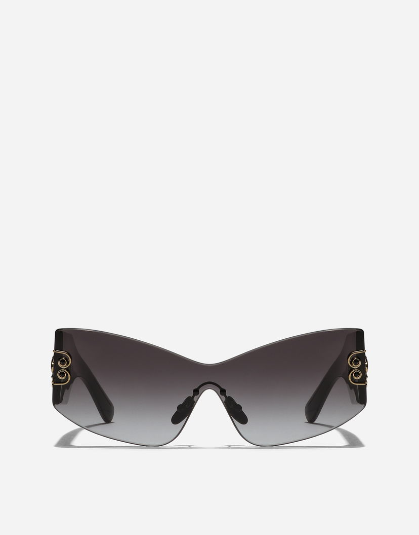 Слънчеви очила Dolce & Gabbana Dg Filigrana Ornate Shield Sunglasses Сиво | VG4526VP18G9V000