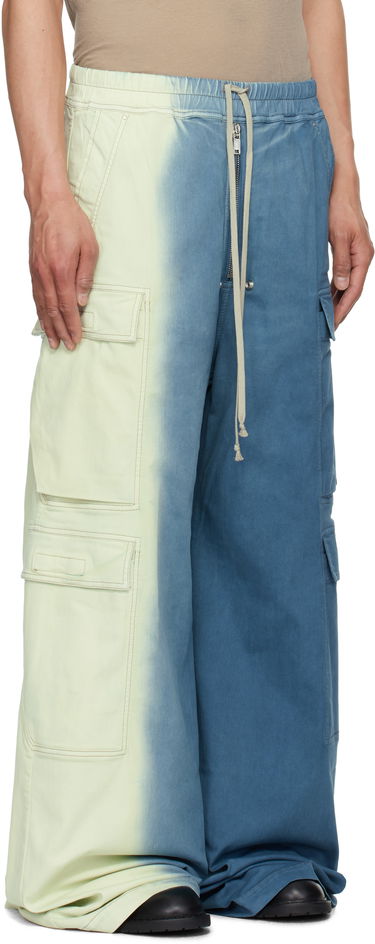 Карго панталони Rick Owens Rick Owens DRKSHDW Hollywood Double Cargo Jumbo Belas Denim Pants Синьо | DU01E3398 SDDE, 1