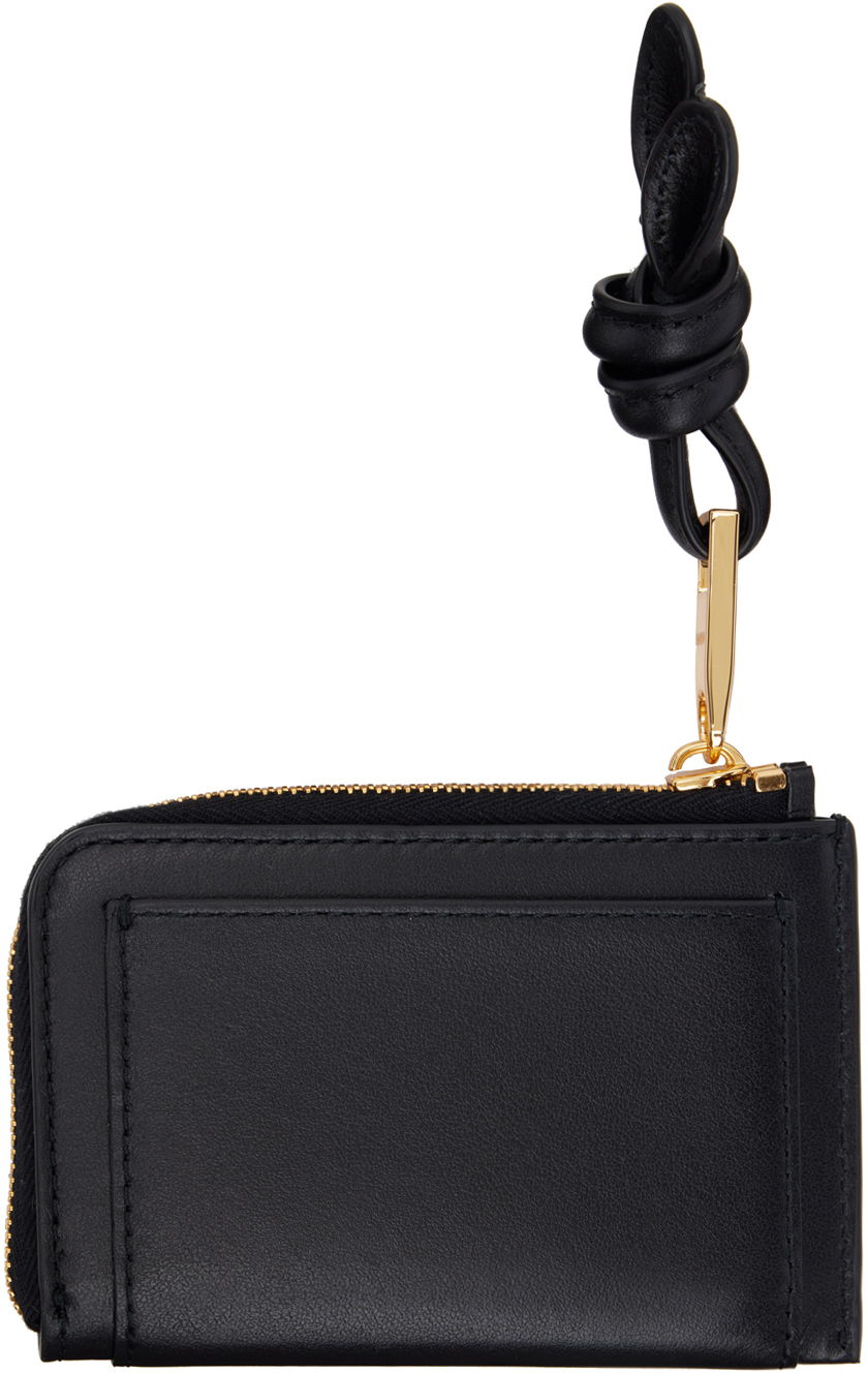 Портфейл Jacquemus Les Sculptures 'Le porte-cartes Tourni' Card Holder Черно | 24E241SL130-3060, 1