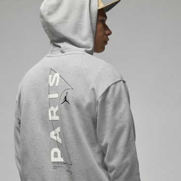 Суитчър Jordan Paris Saint-Germain Fleece Сиво | dm3096-063, 4