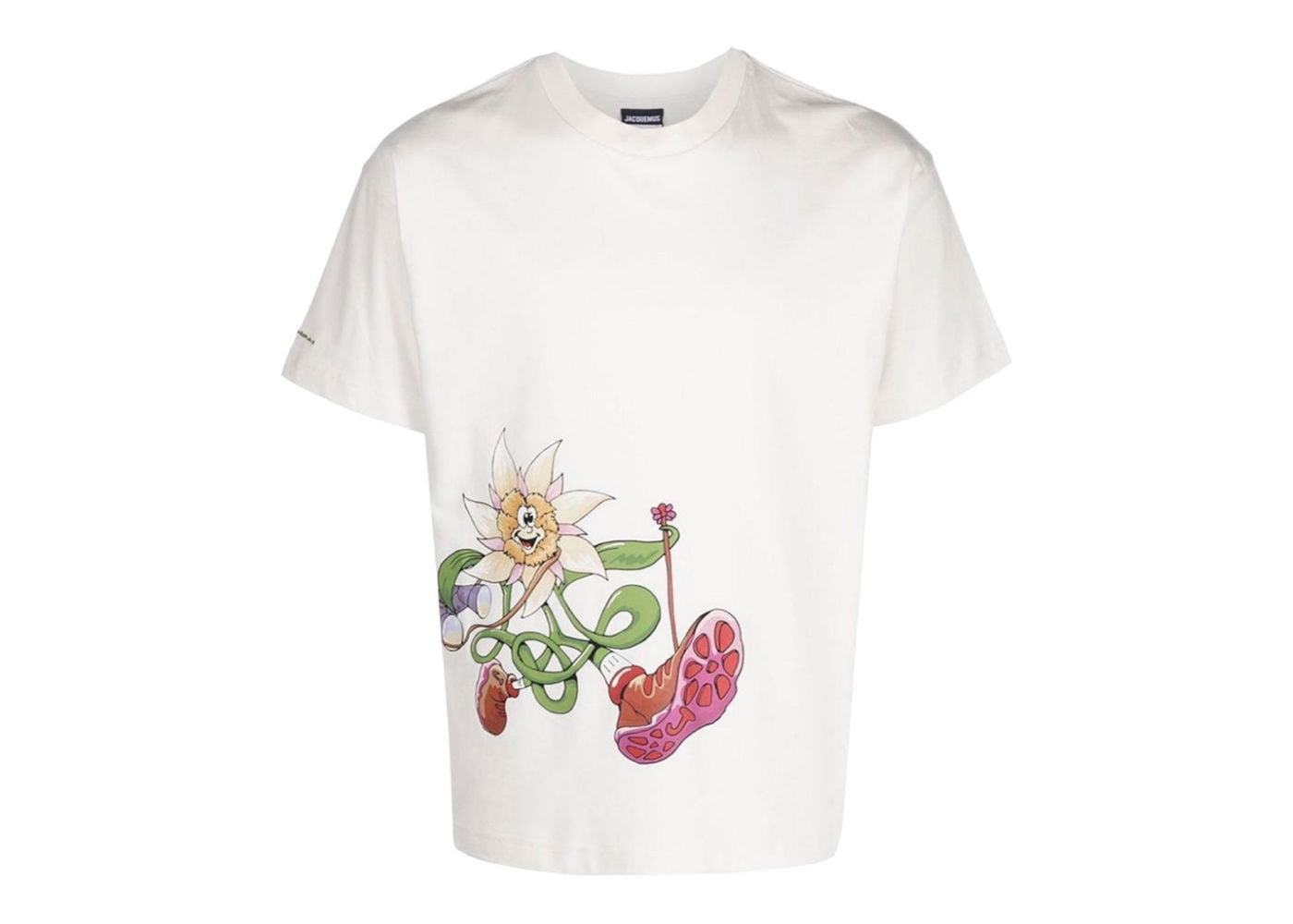 Тениска Jacquemus Le Randonnee  Off White Бяло | 216JS16-216228-01D, 0