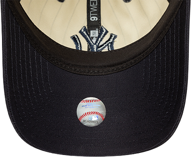 Шапка с козирка New Era MLB New York Yankees League Essential 9Twenty Adjustable Pinstripe Baseball Cap Бежово | 60691238-410, 3