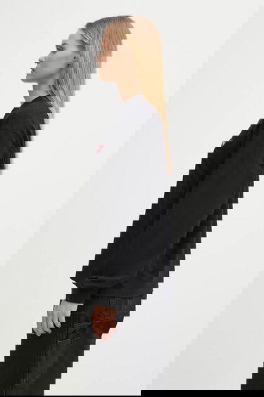 Тениска Carhartt WIP Long Sleeve Heart Patch T-Shirt Черно | I035469-1V2.XX, 3