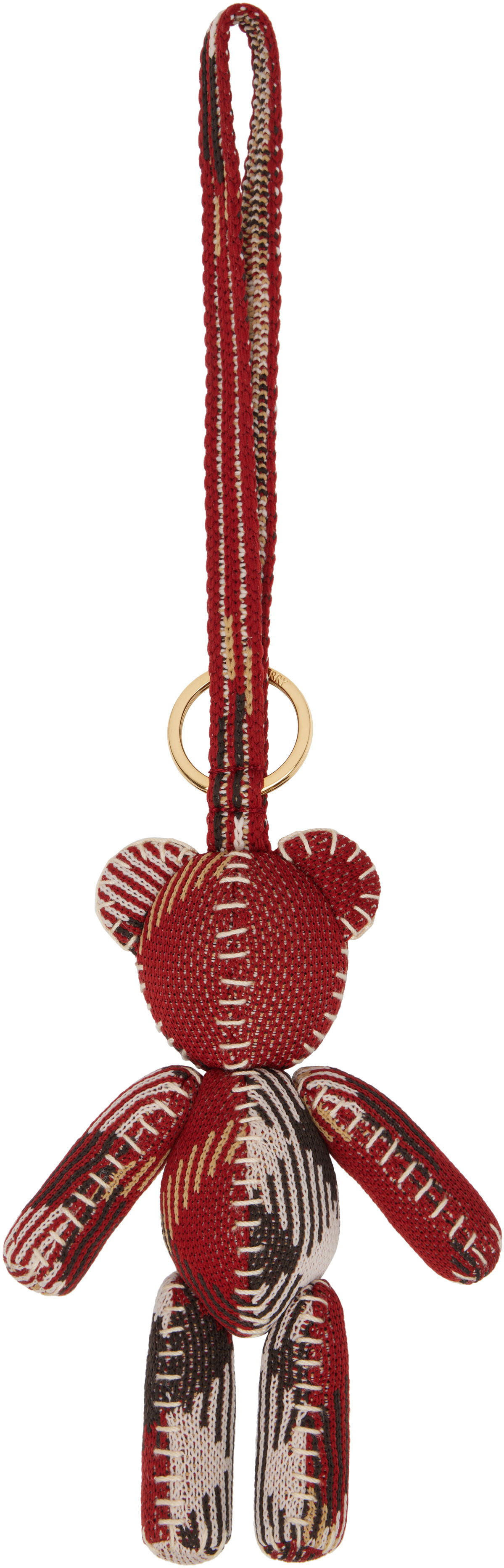 Ключодържатели Burberry Burberry Thomas Bear Charm Keychain Червено | 8103333, 1