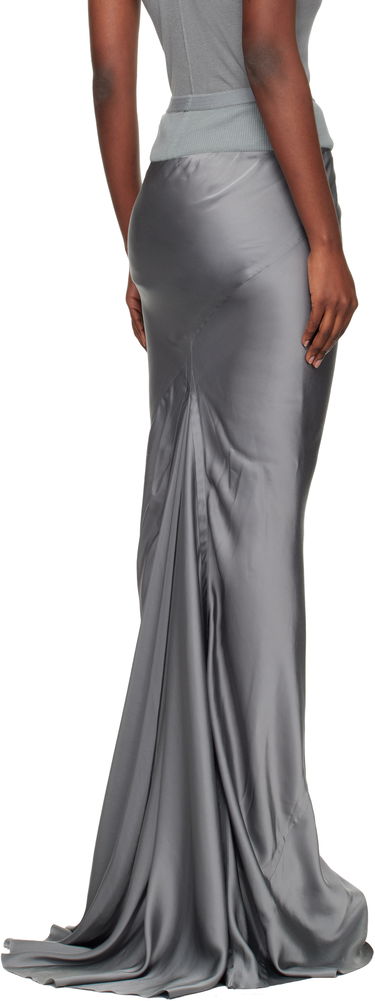 Пола Rick Owens Concordians Slim Coda Maxi Skirt Сиво | RP02E4381 SCH, 2