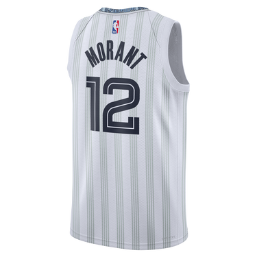 Фланелка Nike Ja Morant Memphis Grizzlies City Edition Swingman DRI-FIT Isaac Hayes Tribute Jersey Бяло | HM5986-104, 1