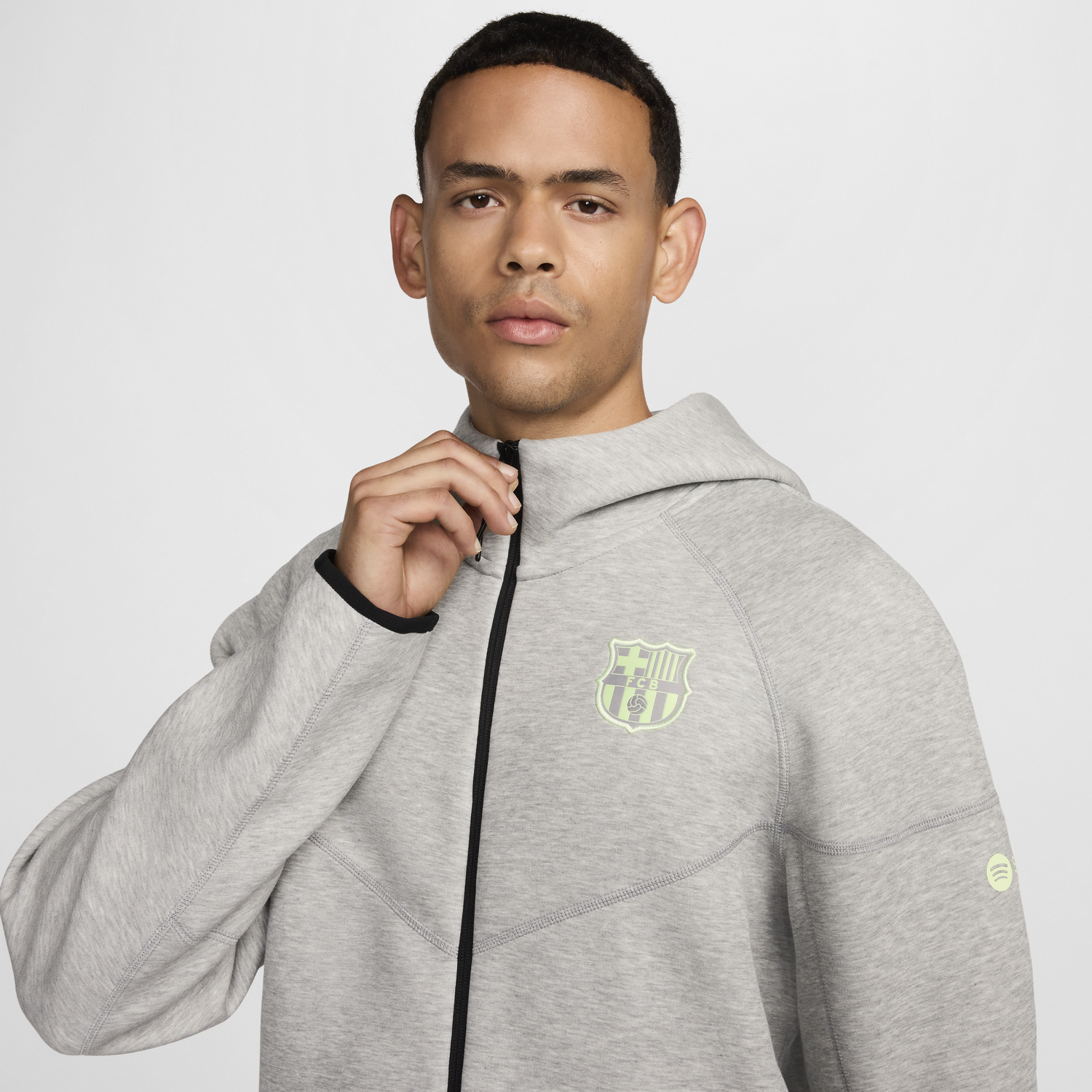 Суитчър Nike Football FC Barcelona Tech Сиво | HQ3842-063, 1
