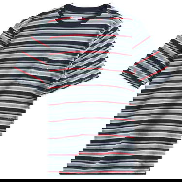 Тениска Pop Trading Company Pop Trading Company Striped Pocket T-Shirt, Size Large Многоцветен | POPSS25-02-007, 0