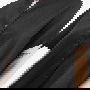 Риза Samsoe Samsoe Mina Short Sleeve Linen Shirt Черно | F23900009-CLR000021, 5