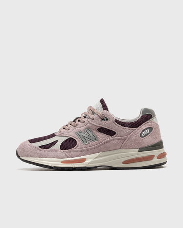 Кецове и обувки New Balance 991v2 Made in UK Розово | U991PR2, 1