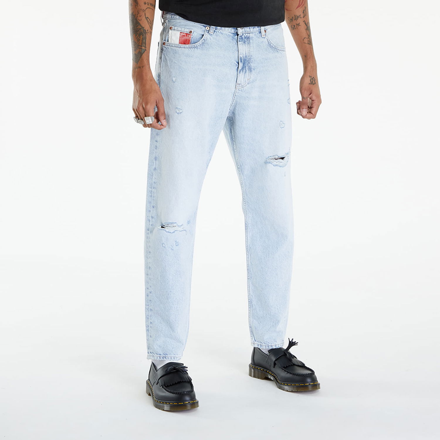 Дънки Tommy Hilfiger Isaac Relaxed Tapered Archive Jeans Denim Light Синьо | DM0DM18724 1AB, 0