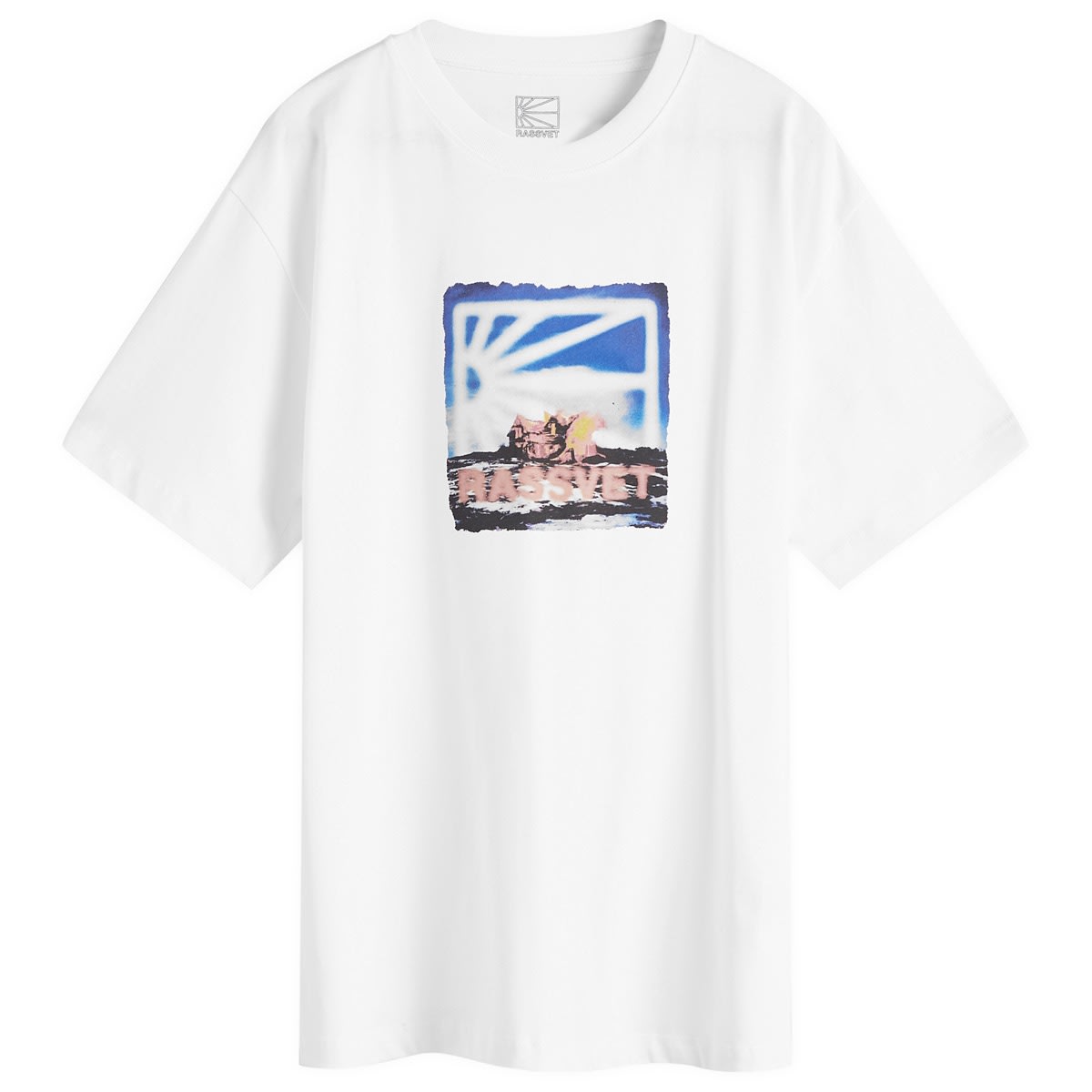 Тениска PACCBET On Fire Бяло | PACC15T003-WHT, 0