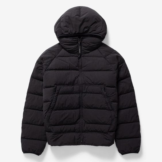 Яке C.P. Company Goggle Down Jacket Черно | 15CMOW027A-999, 0