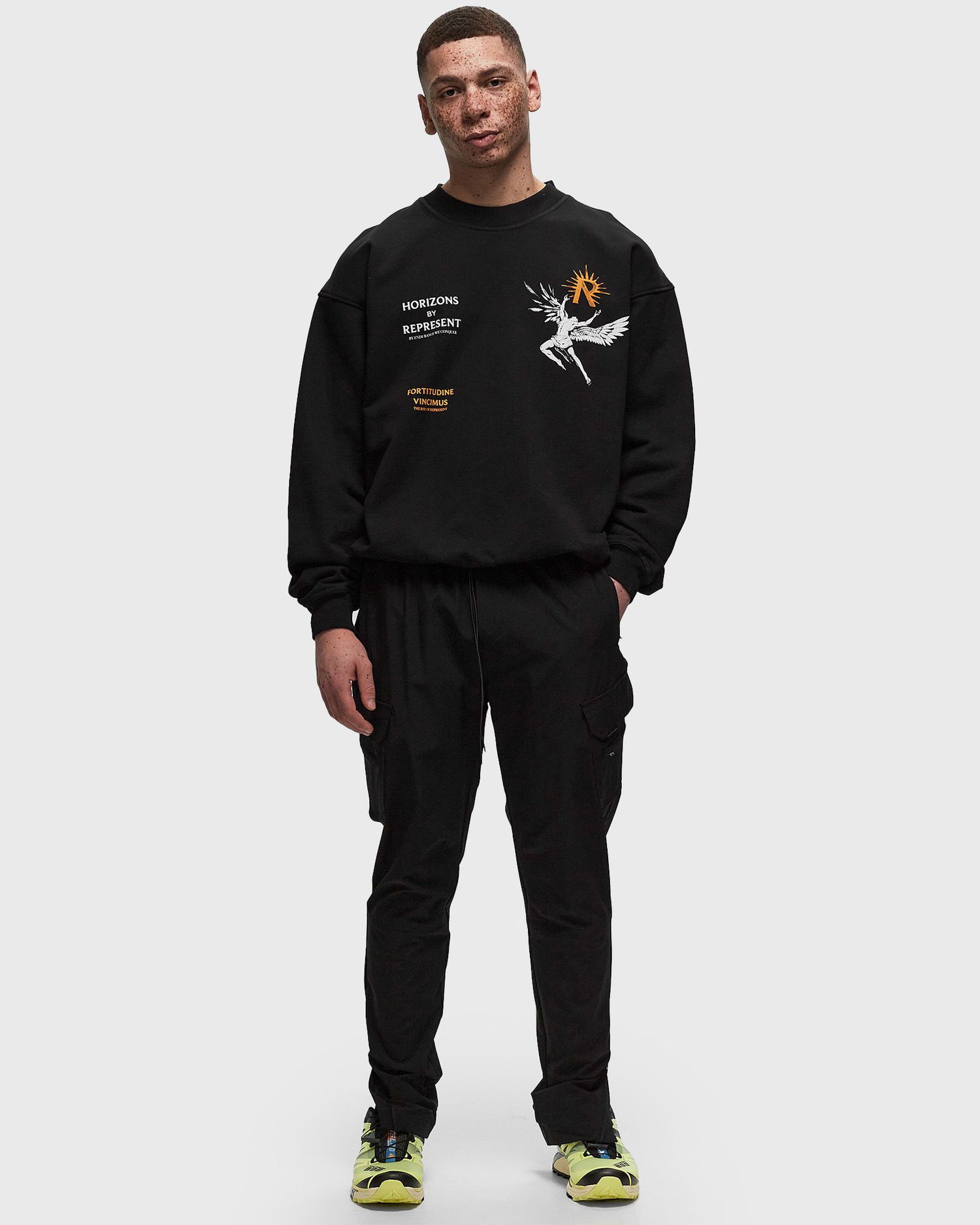 Карго панталони Represent Clo Represent 247 ZIP PANT Черно | M08096-01, 1