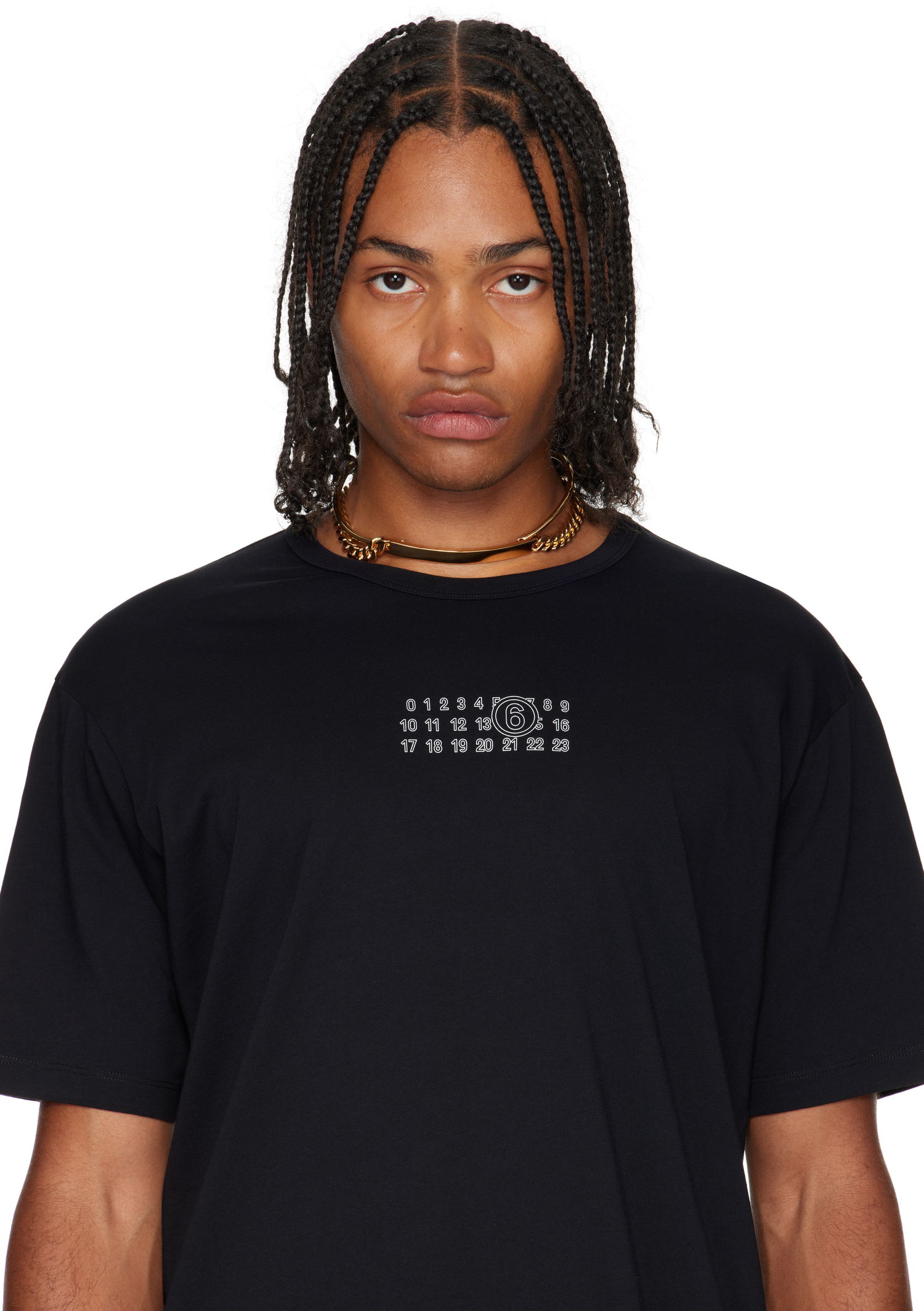 Колие Maison Margiela MM6 Maison Margiela Mixed Chain Necklace Металик | SM6UU0080 P8371, 1