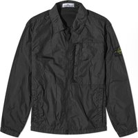 Палта Stone Island Crinkle Reps Zip Overshirt Черно | 7915107-V0029, 1