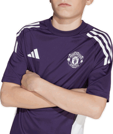 Фланелка adidas Originals Manchester United Training Jersey 2025/26 Лилаво | jp3116, 2