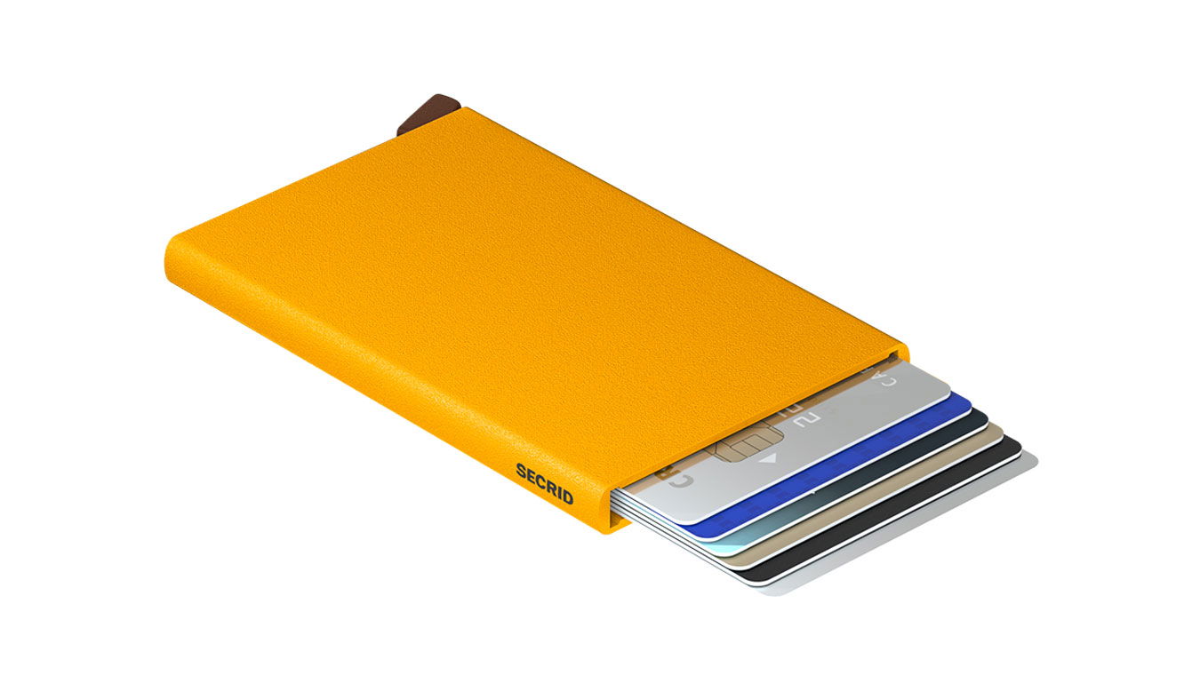 Портфейл Secrid Secrid Cardprotector Powder Ochre Жълто | CP-Ochre, 1