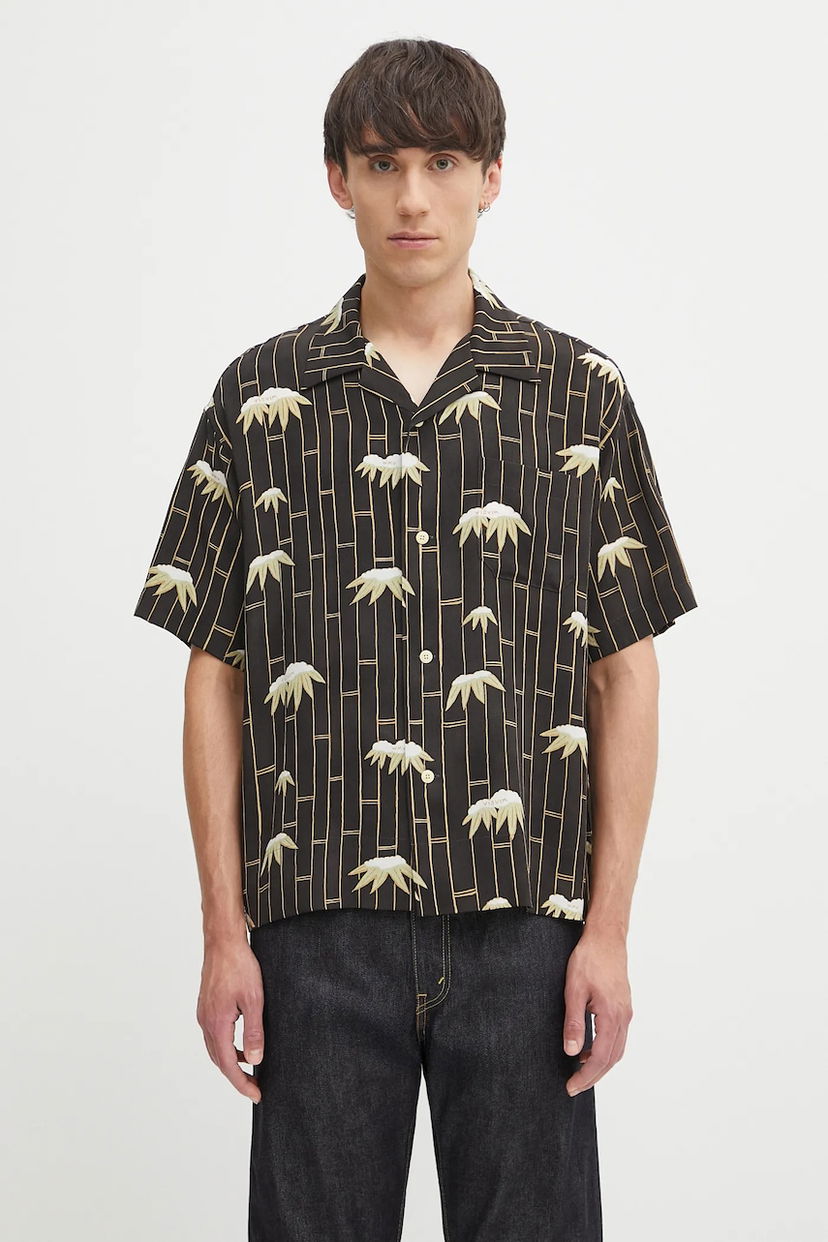 Visvim Copa Bamboo Relaxed Short Sleeve Shirt