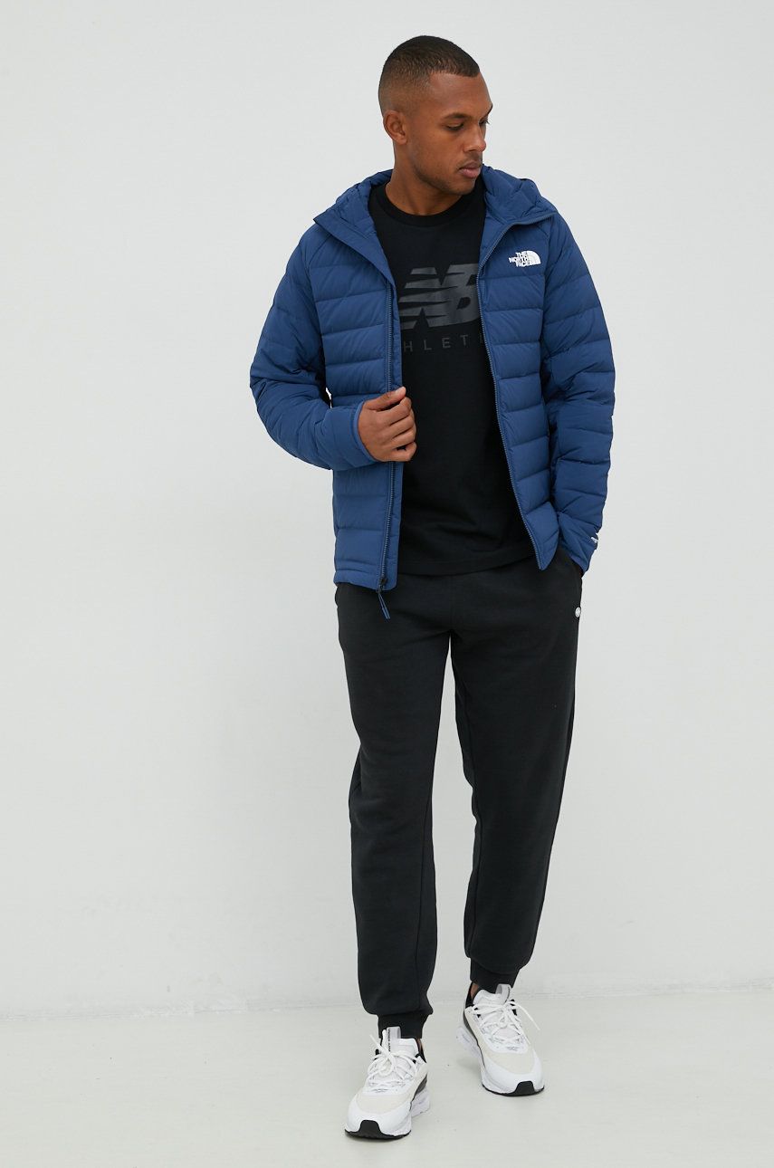 Суитчър The North Face Belleview Stretch Down Hoodie Jacket Тъмно синьо | NF0A7UJEHDC1, 0