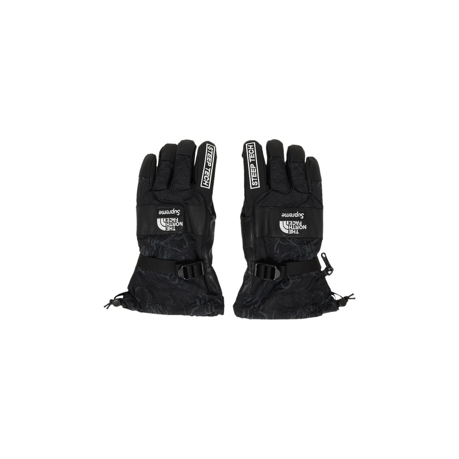 Ръкавици Supreme The North Face x Steep Tech Gloves Черно | FW22A1 BLACK DRAGON, 1