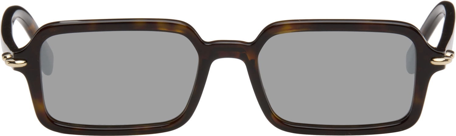 Слънчеви очила FENDI Rectangular Frame Selliera Sunglasses Кафяво | FE40174IM5152C 840126860320, 0