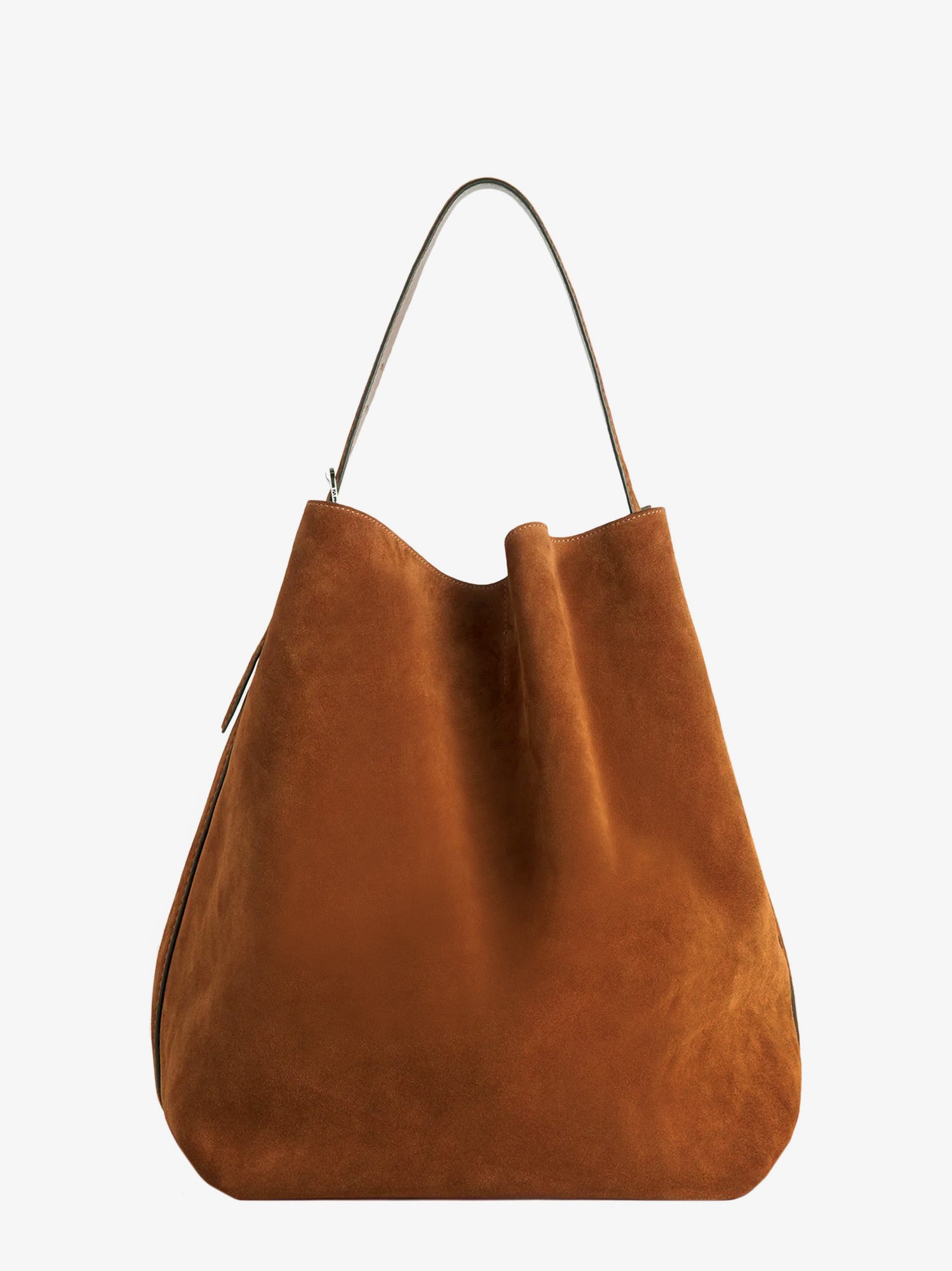 Дамска чанта TOTEME Suede Toteme Belted Tote Bag Кафяво | 234WAL853LE0004105, 0