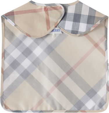 Потник Burberry Burberry Check Cotton Bib Бежово | 8089789, 1