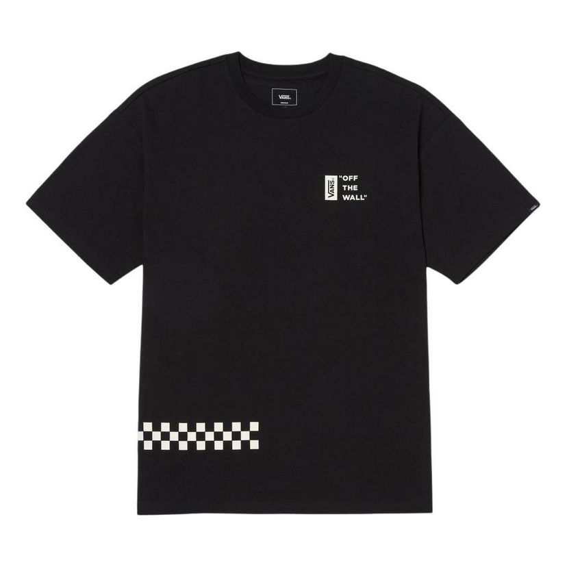 Тениска Vans Workwear Logo T-Shirt Черно | VN000GQCBLK