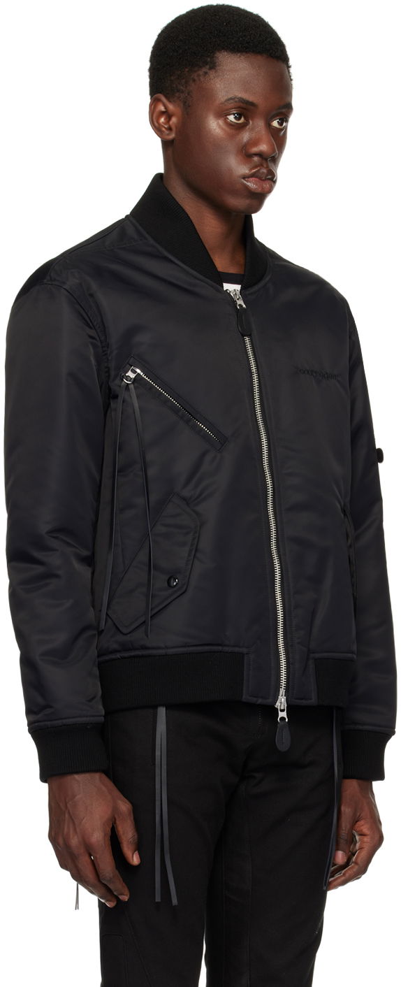 Яке бомбър Courrèges Cocoon Bomber Jacket Черно | 124CBL156NY0020, 1