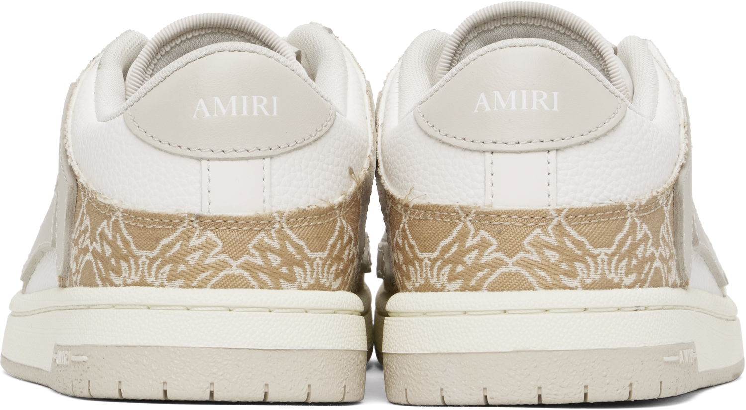 Кецове и обувки AMIRI AMIRI MA Quad Skel Top Low Бежово | AMFOSR1111, 1