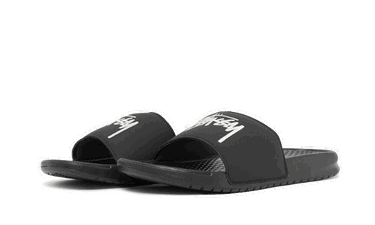 Кецове и обувки Nike Stussy x Benassi ''Black Sail'' Черно | DC5239-001, 2
