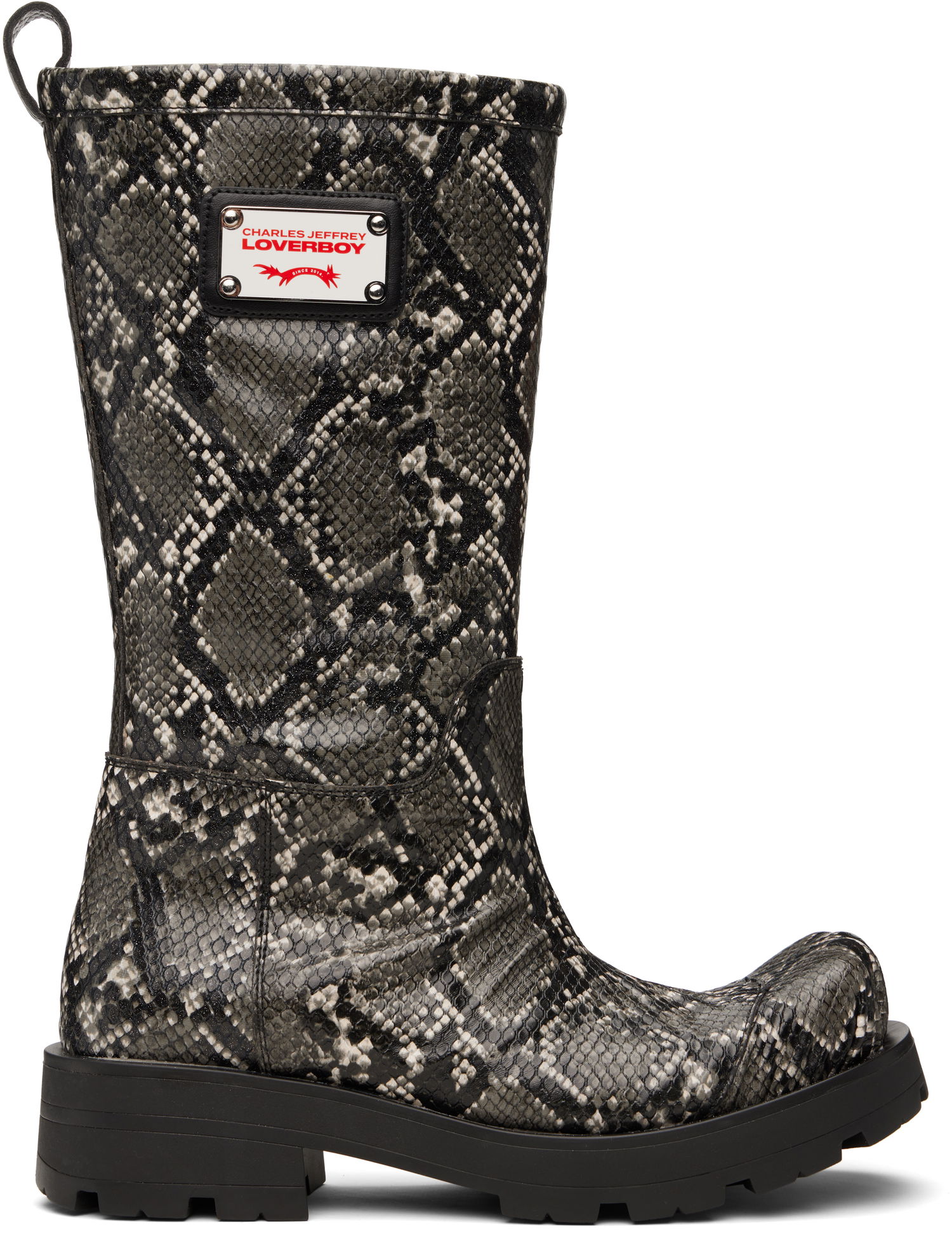 Кецове и обувки Charles Jeffrey Loverboy Charles Jeffrey LOVERBOY Sheathed Moggies Boots Черно | 54150501, 0