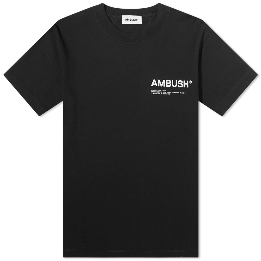 Тениска Ambush Workshop Logo Tee Черно | BMAA007F21JER0011003, 0