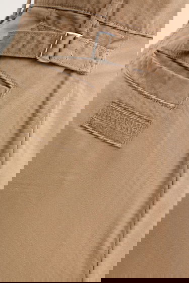 Карго панталони Napapijri Napapijri M-Selva High Waist Wide Leg Cargo Pants Бежово | NP0A4IL4N1Q1, 3