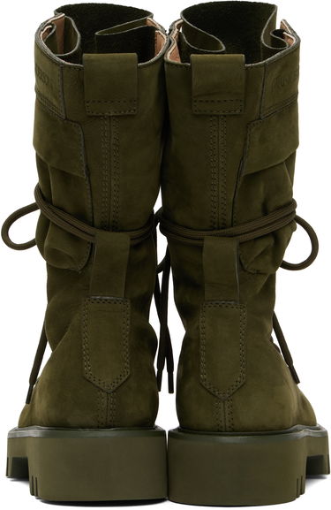 Облекло JW Anderson JW Anderson Combat Leather Boots Зелено | BT0100-LA0258, 1