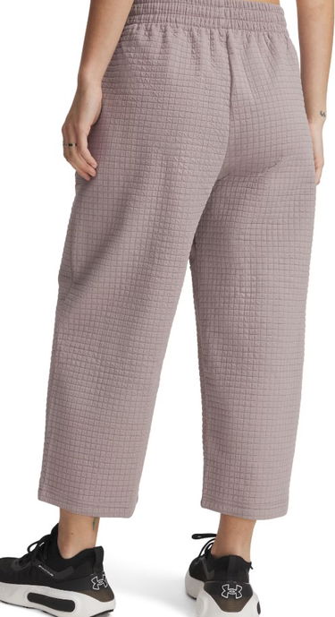 Спортни панталони Under Armour Under Armour Unstoppable Fleece Grid Crop Pants Лилаво | 1386492-015, 1