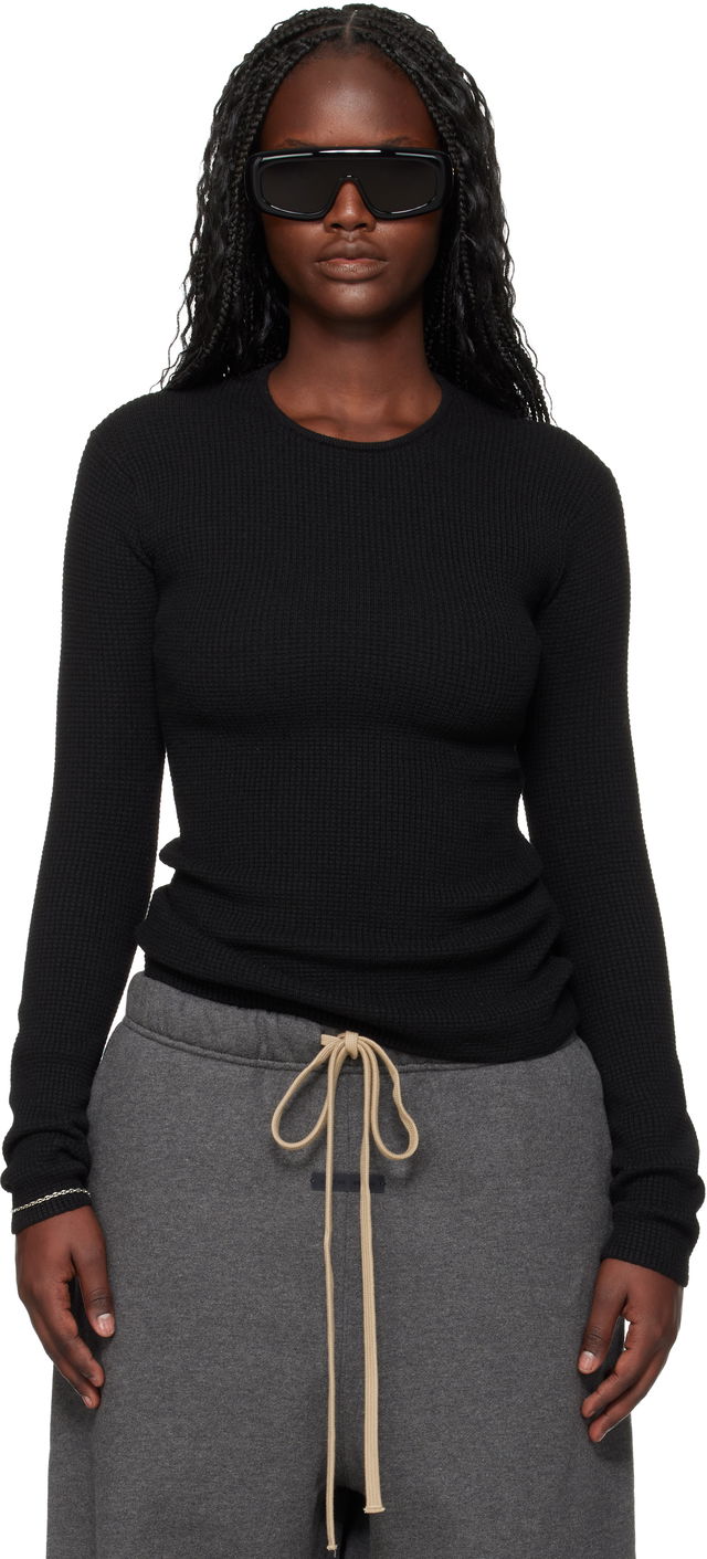 Fear of God ESSENTIALS Holiday Waffle Long Sleeve T-shirt