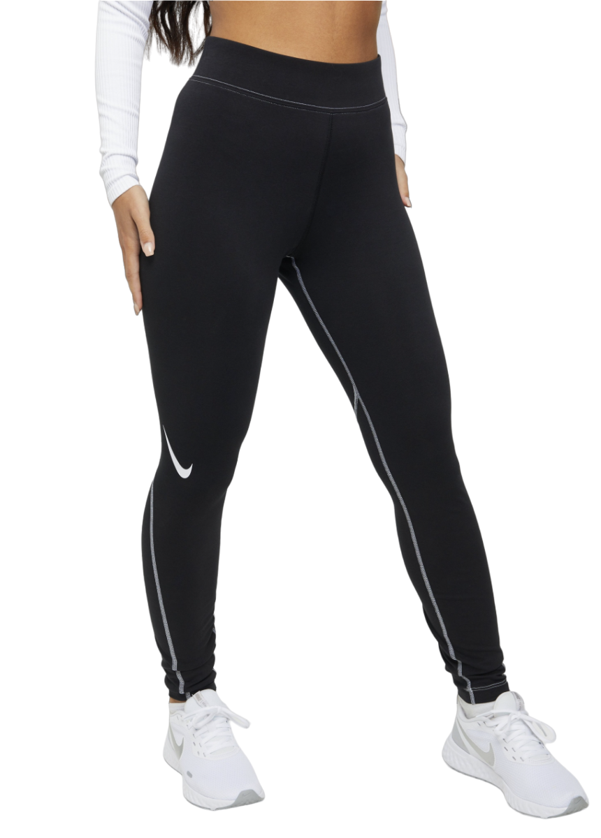 Клинове Nike W NSW SWSH GX HR LGGNG NFS Черно | dr6175-010, 0