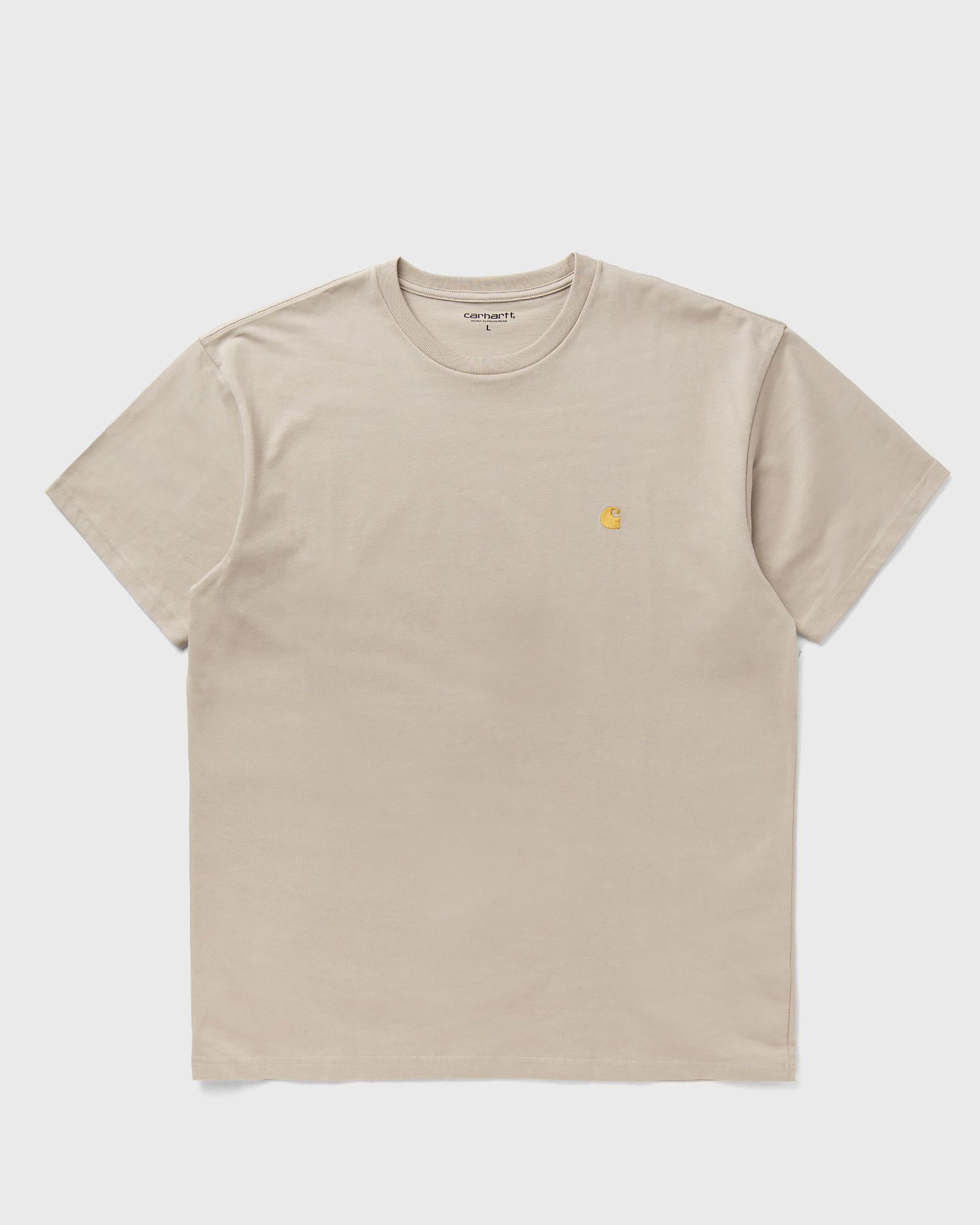 Тениска Carhartt WIP Chase T-Shirt Бежово | I026391-38A.XX, 0