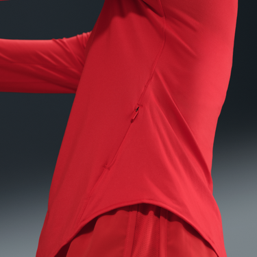 Тениска Nike Swift Dri-FIT UV Long Sleeve Running Crew Neck T-Shirt Червено | HQ0503-696, 4
