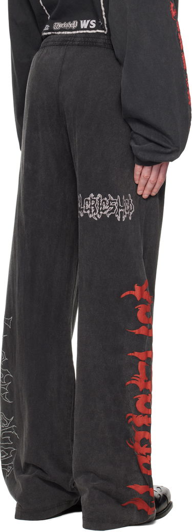 Спортни панталони 032C 032c Telepresence Comfort Sweatpants Черно | S25-URC-0761-050, 2