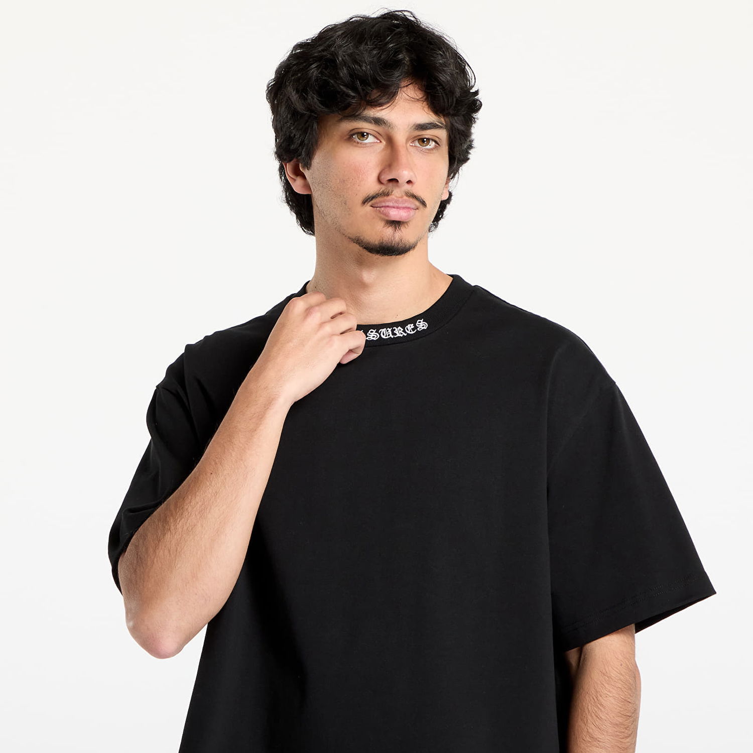 Тениска Pleasures PLEASURES Sorrow Heavyweight T-Shirt Черно | P25SU022 BLACK, 1