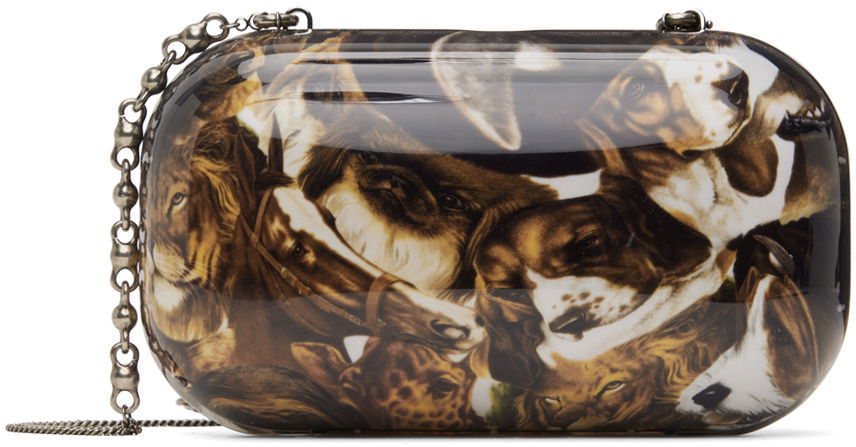 Дамска чанта Acne Studios Per B Sundberg Edition Clutch Кафяво | C10209-, 0