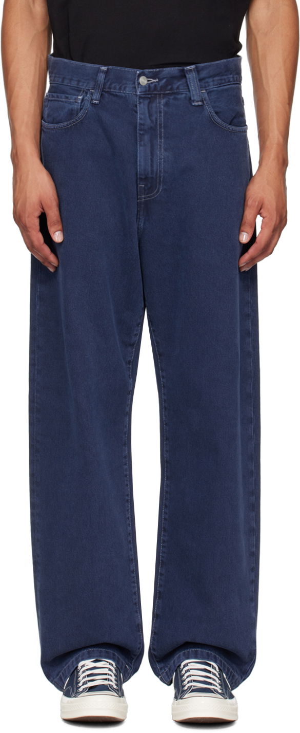 Дънки Carhartt WIP Landon Relaxed Jeans Тъмно синьо | I033749, 0