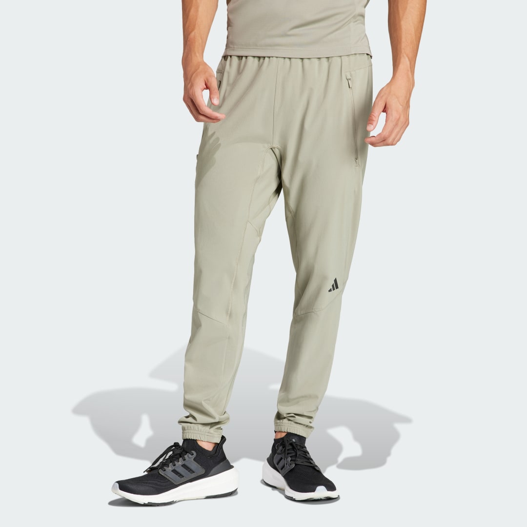 Спортни панталони adidas Performance Designed for Training Workout Pants Бежово | IS3794, 1